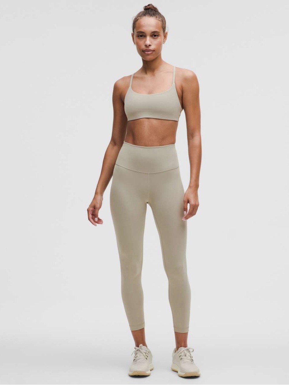Lululemon Wunder Train High-Rise Tight 25" Riverstone color (I think)